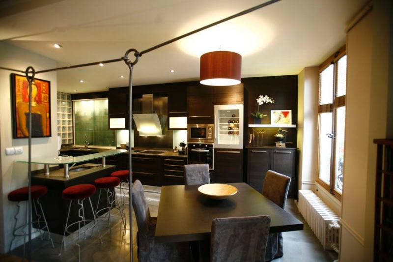Decoration Cuisine Les Plats : projet de rénovation d’une cuisine ouverte sur séjour très Déco Decoration Cuisine Les Plats : projet de rénovation d’une cuisine ouverte sur séjour très Déco