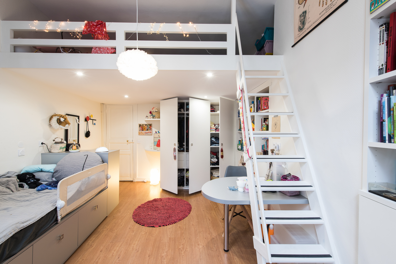  Chambre  d enfant avec mezzanine  SK CONCEPT