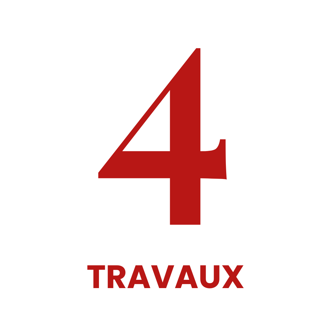 Nous pouvons effectuer les travaux pour la mise en oeuvre de votre projet.