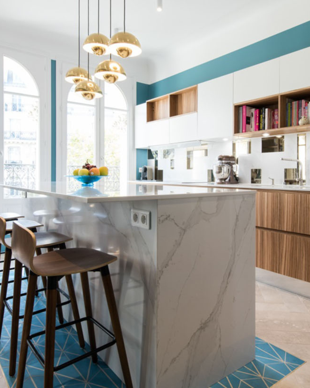 Cuisine moderne et lumineuse